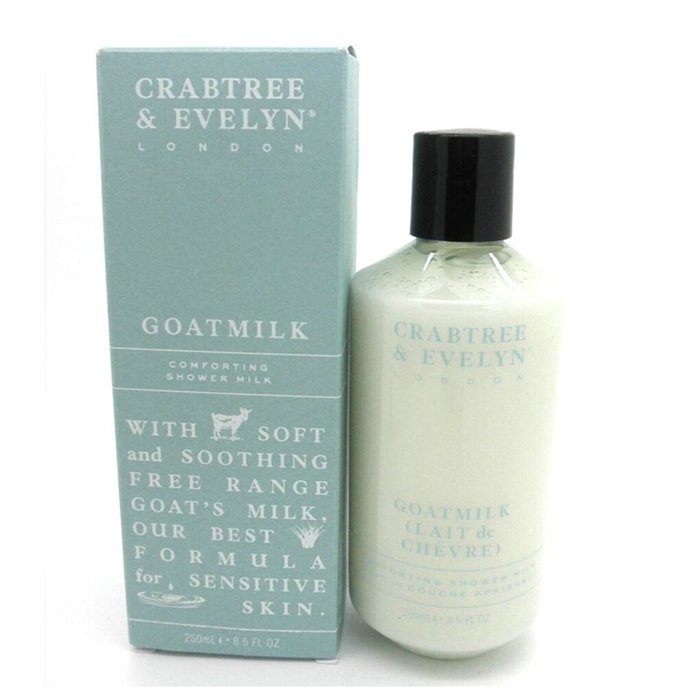 Crabtree & Evelyn GOATMILK Comforting Shower Milk NEW 8.5 oz Goat Milk